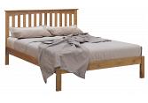 4ft6 Double Glade real oak,solid,strong,wood bed frame.Wooden bedstead 4